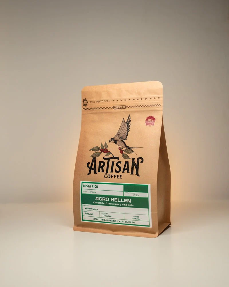 Agro Hellen. Café de Costa Rica. Natural