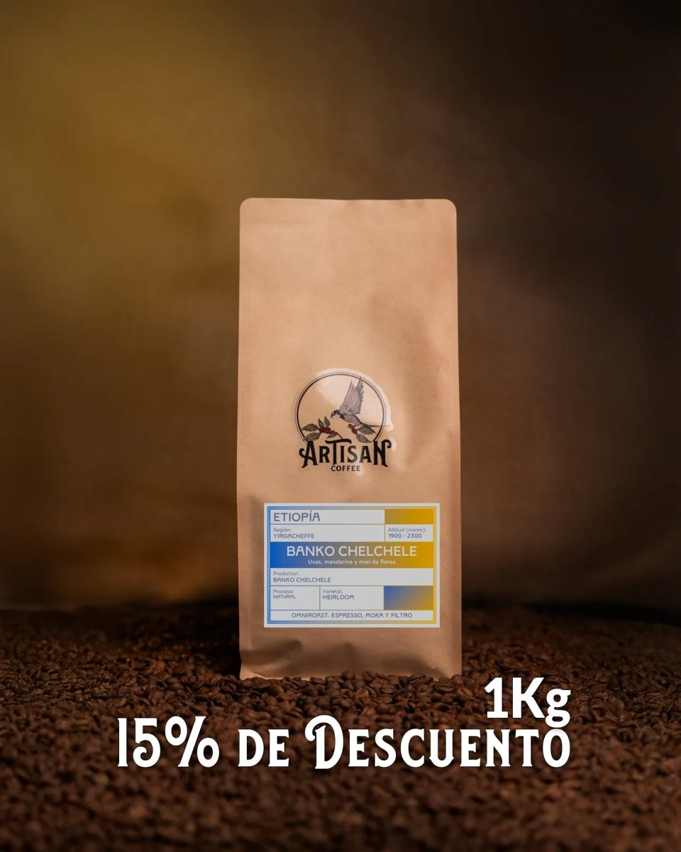 Banko Chelchele. Café de Etiopía, Yirgacheffe - Image 2