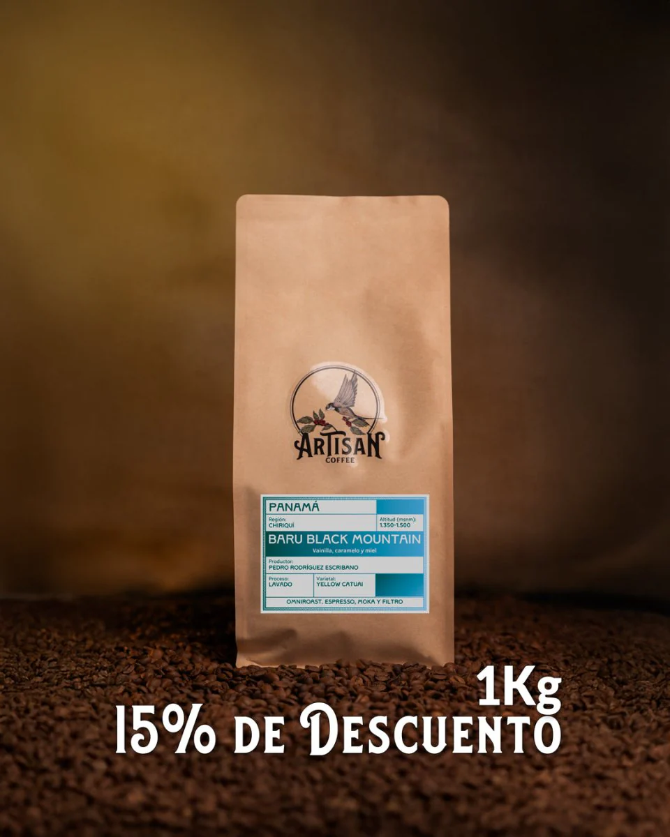 Baru Black Mountain. Café de Panamá. Lavado. - Image 2
