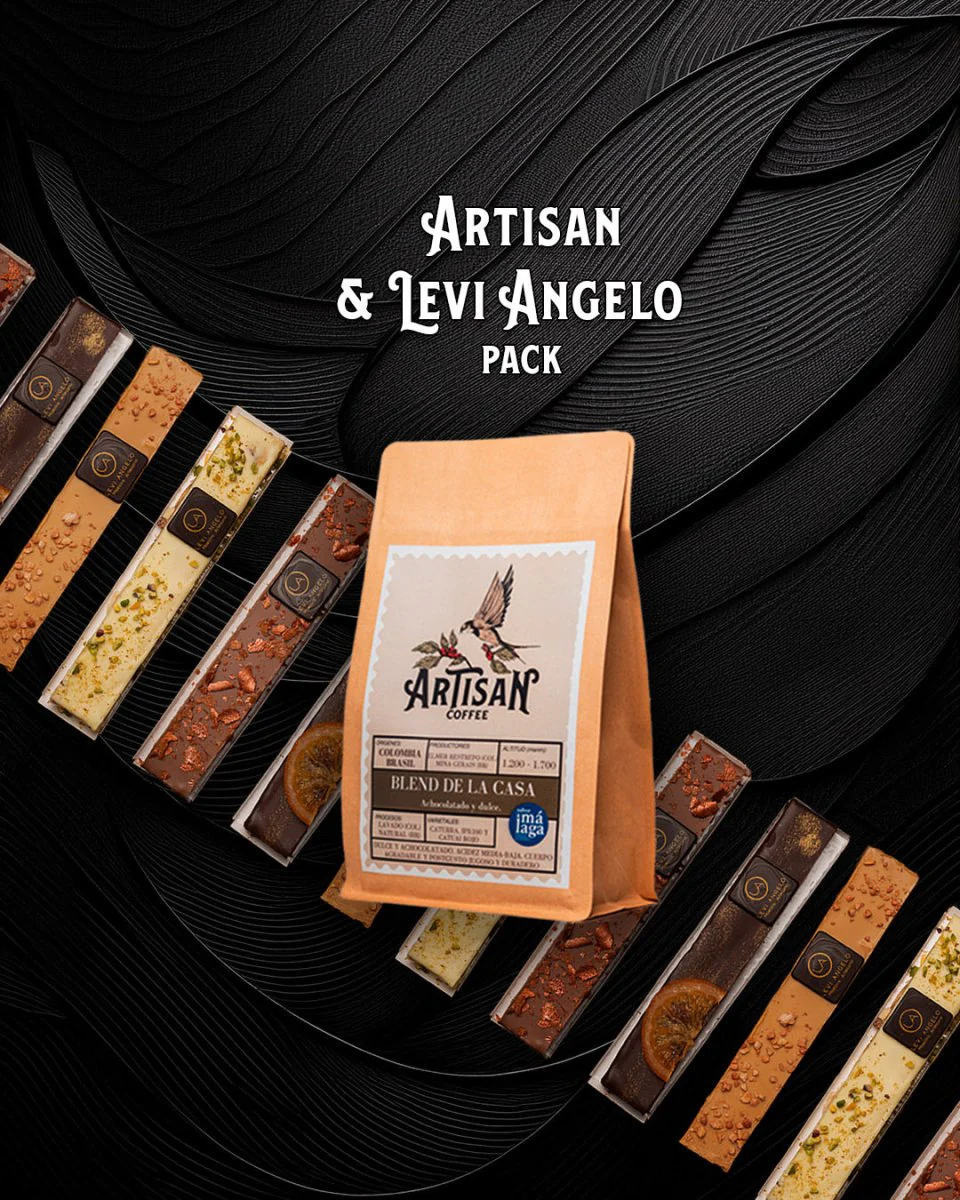 Cafe Artisan + Turrón artesano Levi Angelo