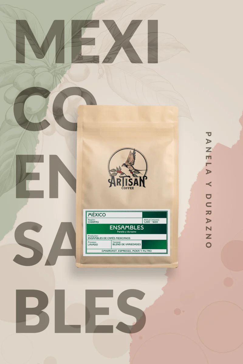 Café de Mexico - Ensambles - Café lavado para espresso, moka y superautomática