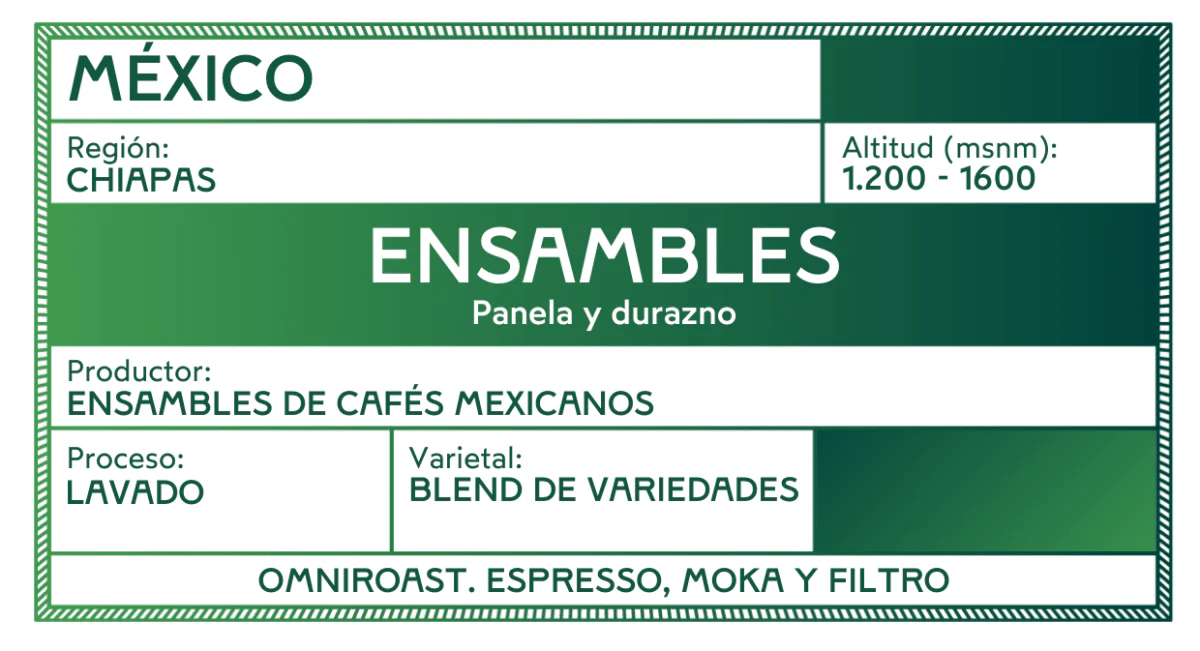 Café de Mexico - Ensambles - Café lavado para espresso, moka y superautomática - Image 3