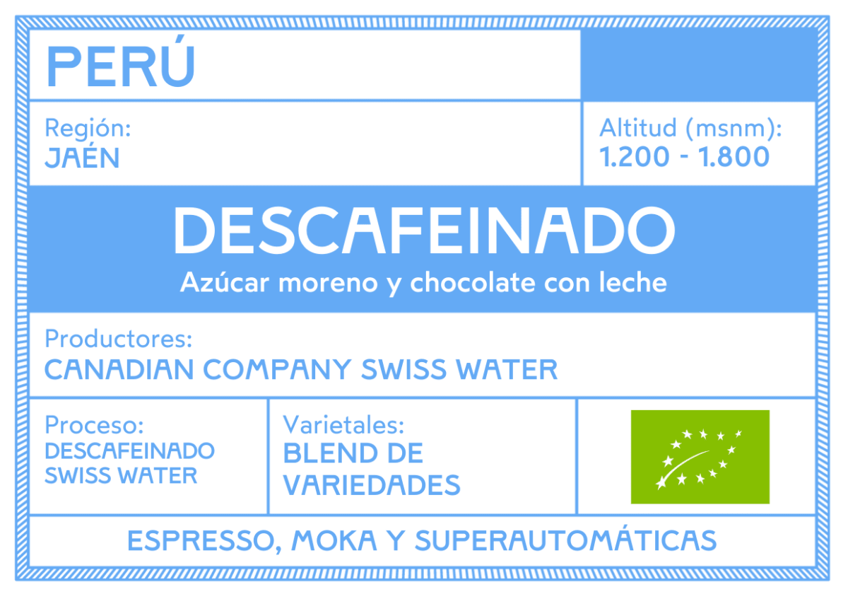 Café Descafeinado Swiss Water de Perú - Image 3