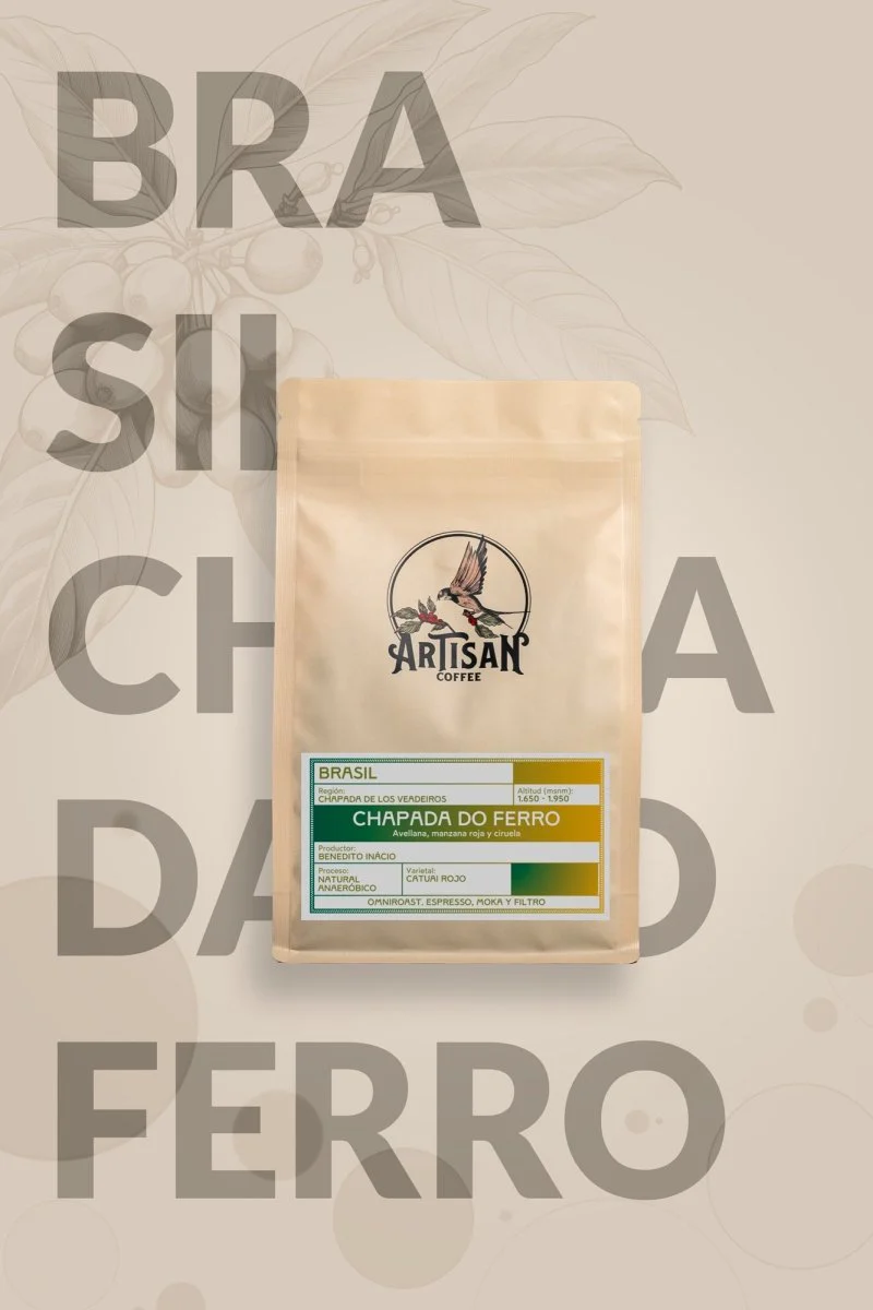 Chapada do Ferro. Café de Brasil, Natural Anaeróbico