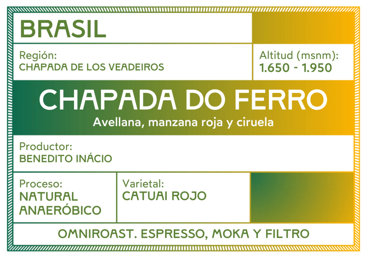 Chapada do Ferro. Café de Brasil, Natural Anaeróbico - Image 3
