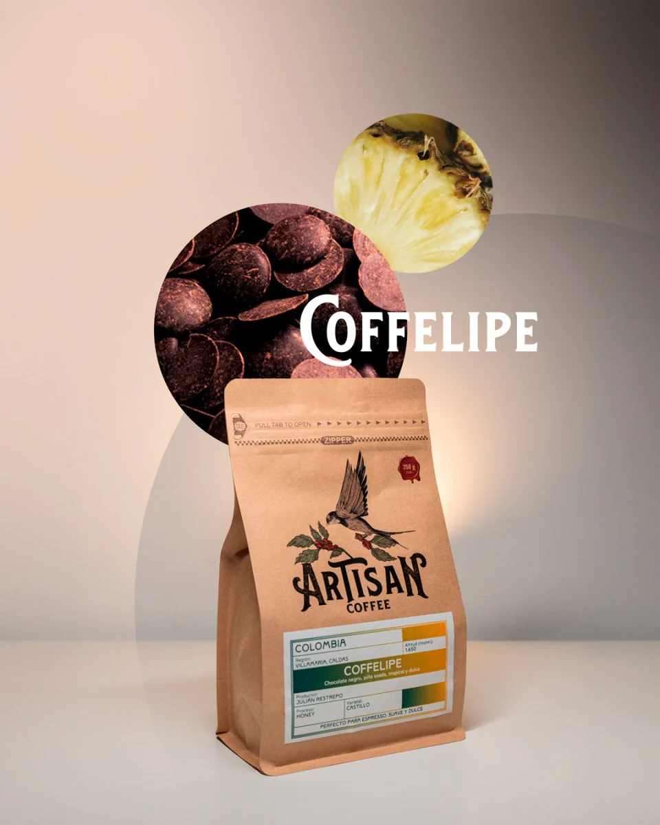 Coffelipe Honey. Café de Colombia - Image 3