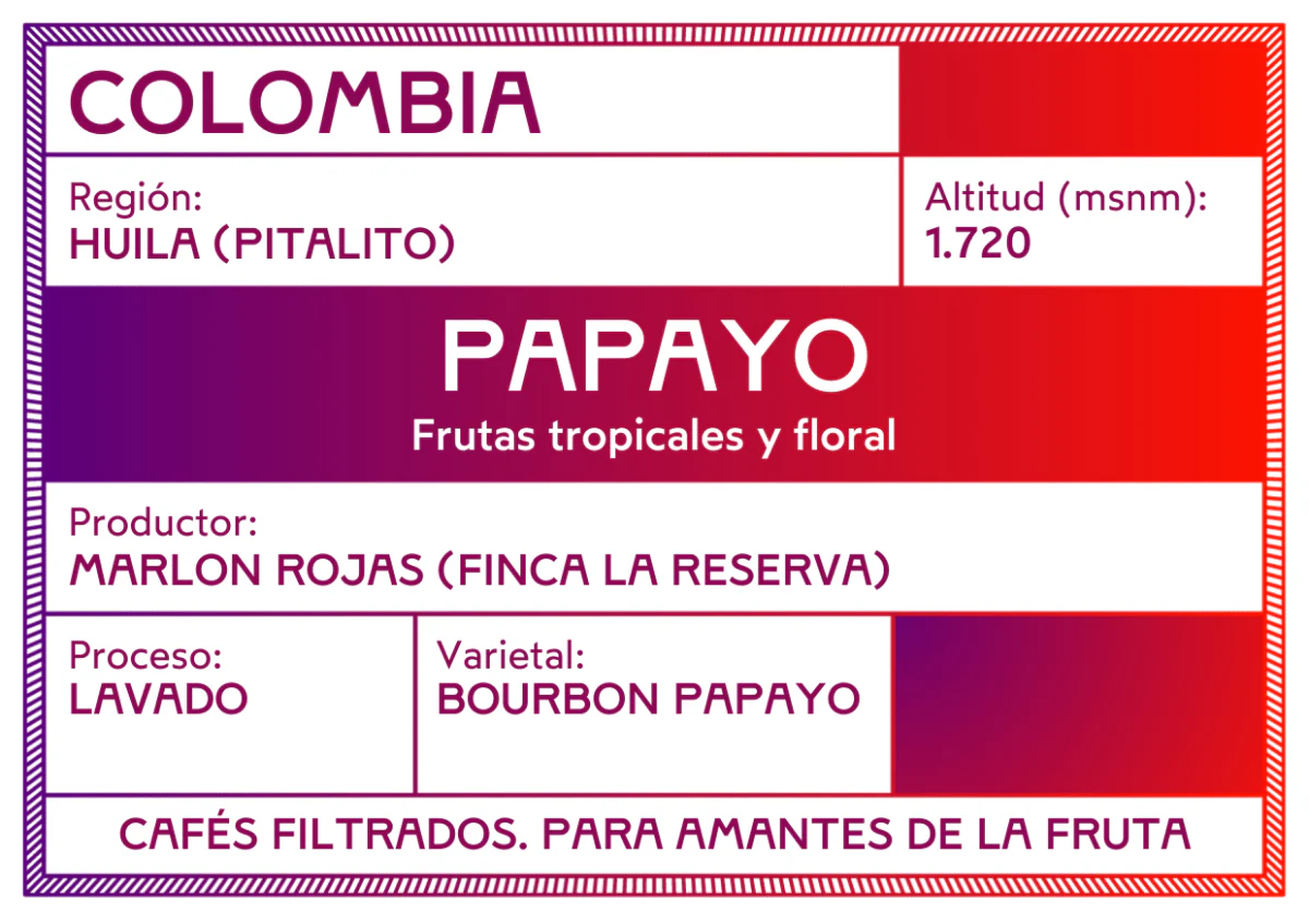Bourbon Papayo – Café de Colombia · Lavado - Image 3