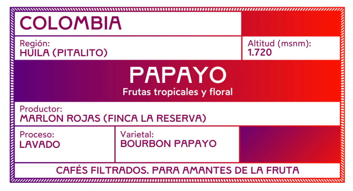 Bourbon Papayo – Café de Colombia · Lavado - Image 4