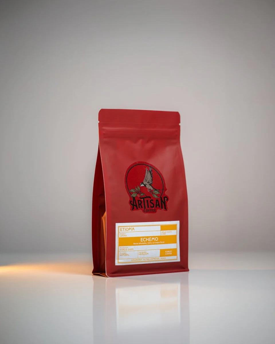 Echemo. Café de Etiopía. Natural.