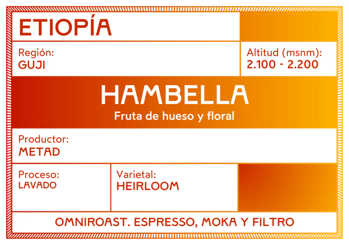 Etiopía Hambella. Lavado B2B - Image 3