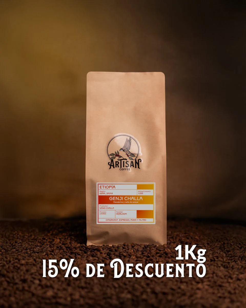 Genji Challa. Café de Etiopía. Lavado. - Image 2