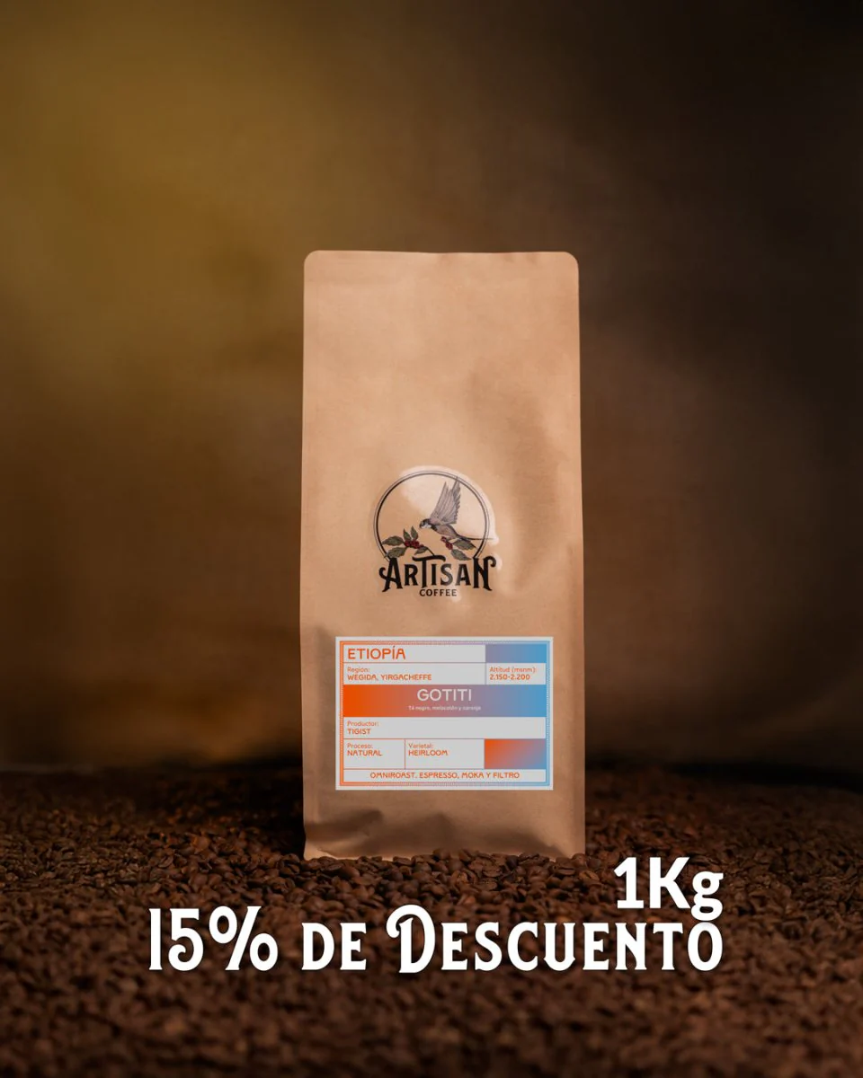 Gotiti. Café de Etiopía. Natural. - Image 2