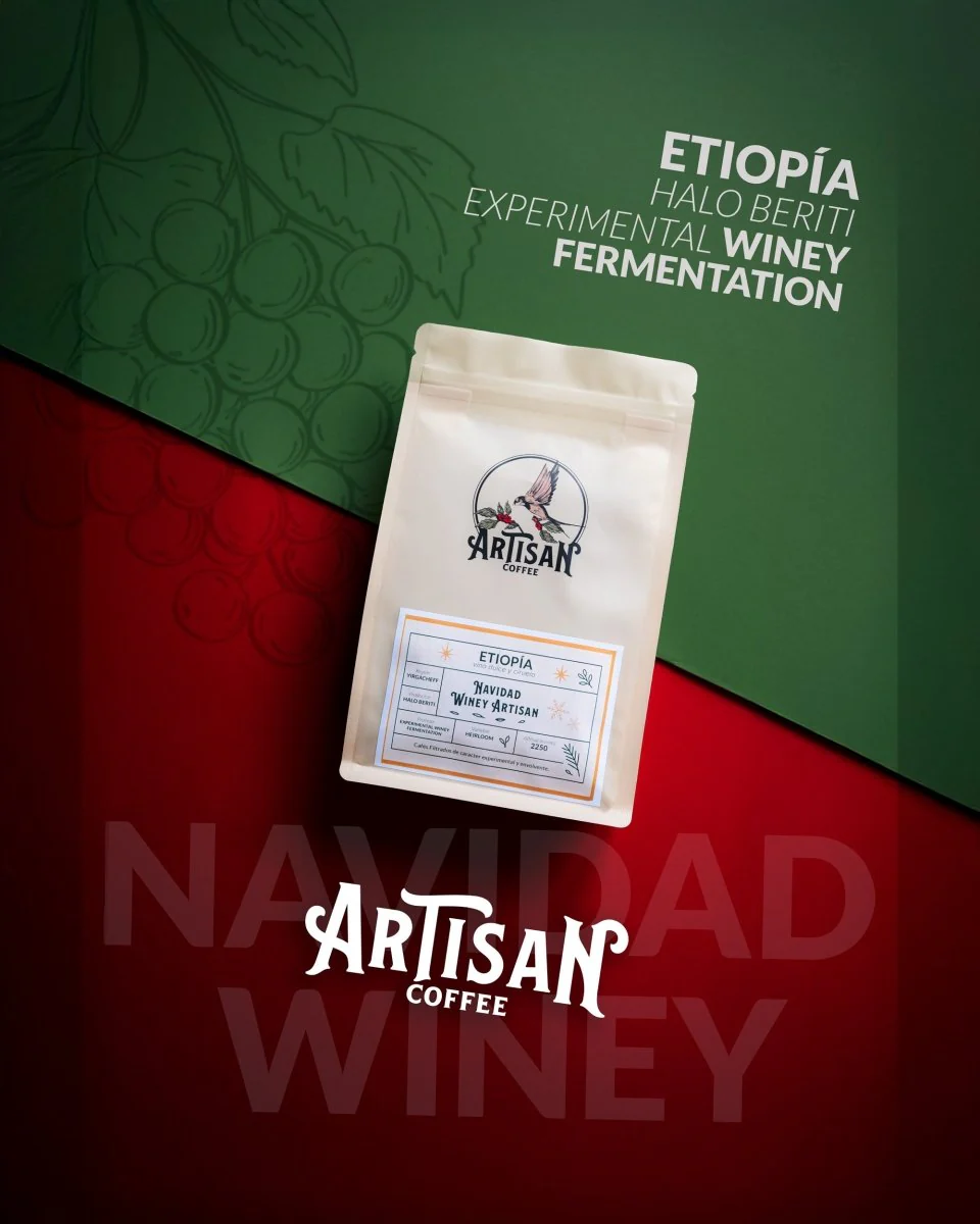 Halo Beriti Winey. Café de Etiopía. Edición especial Navidad