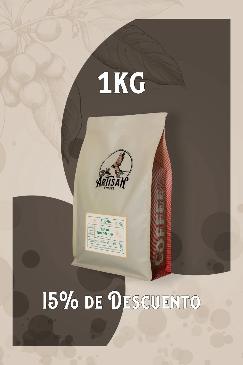 Halo Beriti Winey. Café de Etiopía. Edición especial Navidad - Image 2