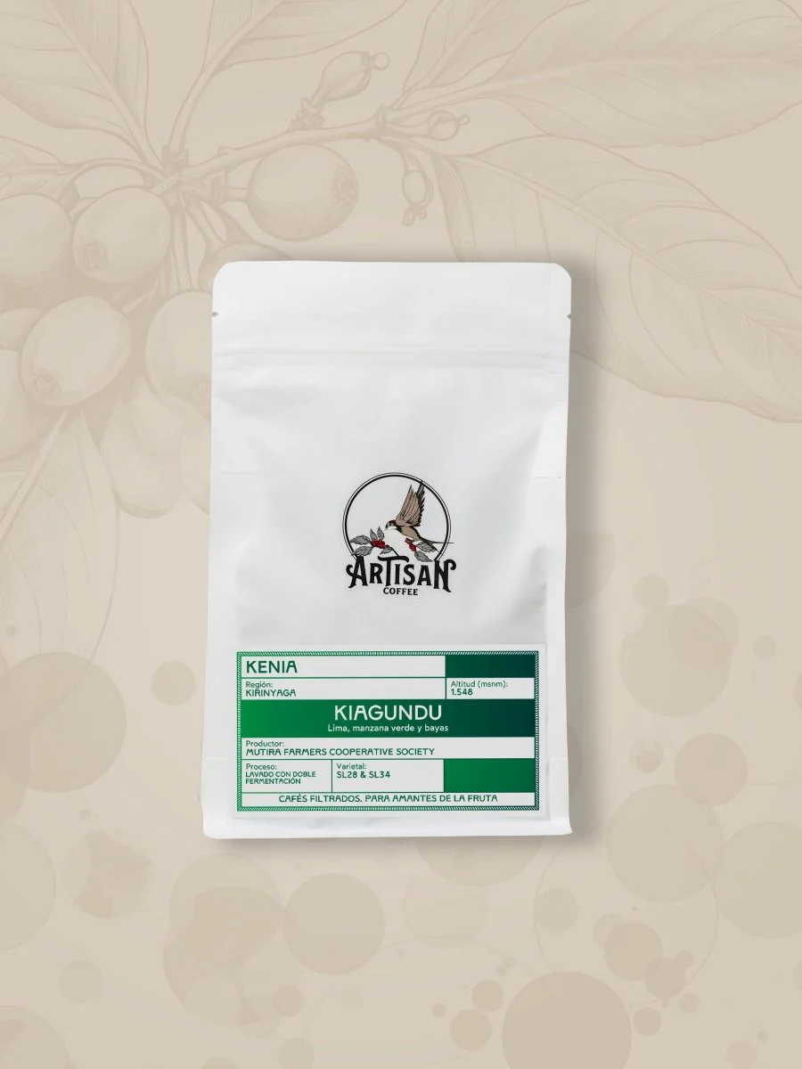 Kiagundu – Café de Kenia · Lavado con doble fermentación - Image 4