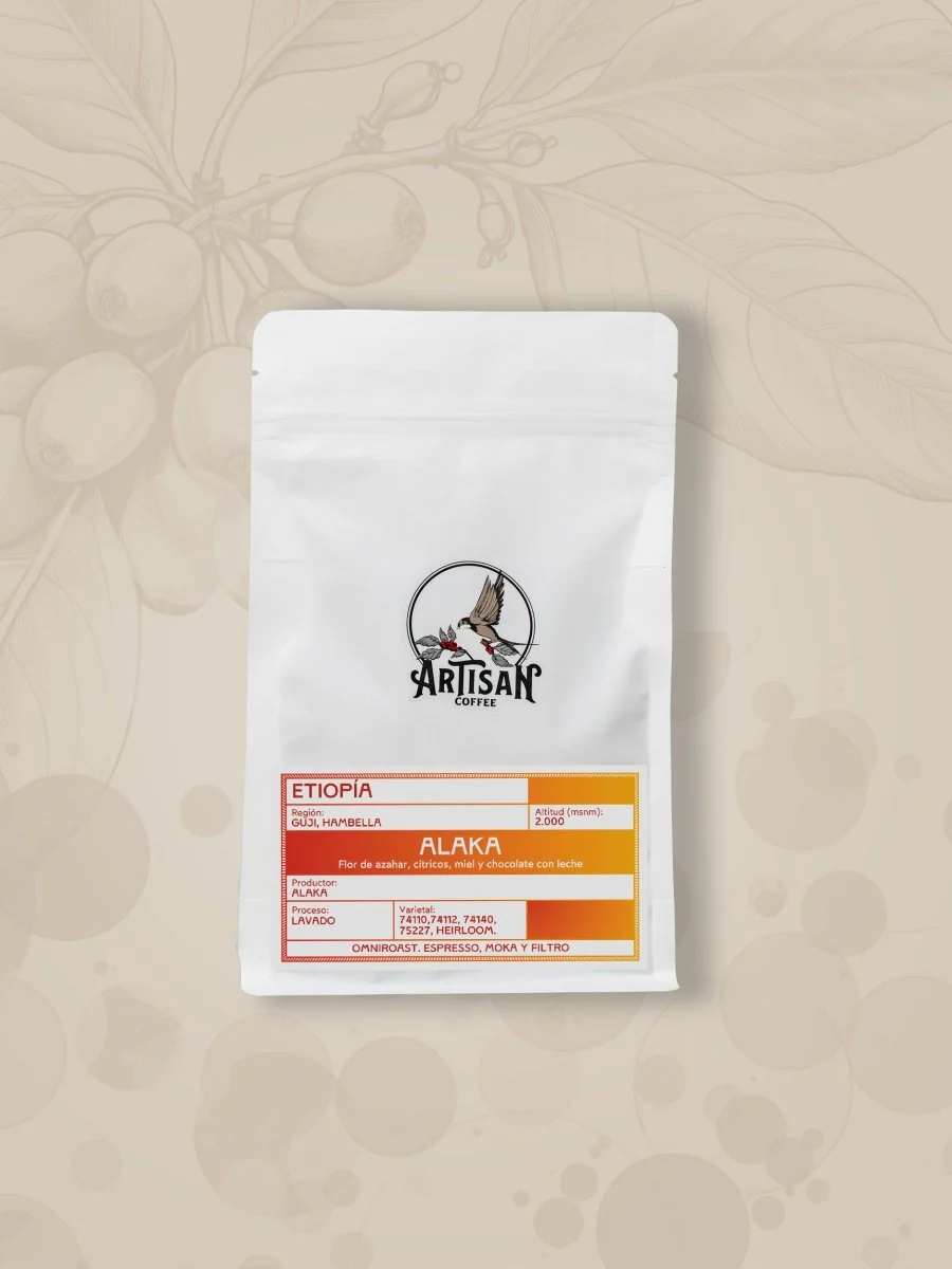 Alaka. Café de Etiopía. Lavado.