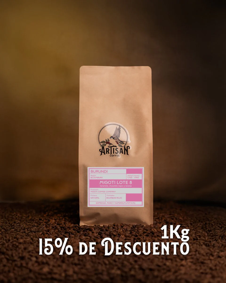 Migoti Lote 8. Café de Burundi. Natural - Image 3