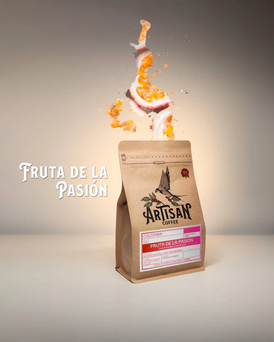 Fruta de la Pasión. Monteblanco. Café de Colombia. Cofermentado - Image 3