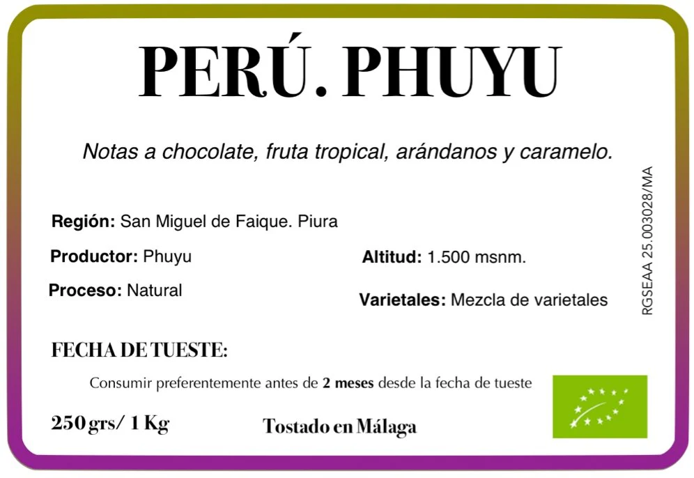 Phuyu. Café de Perú. Natural - Image 2