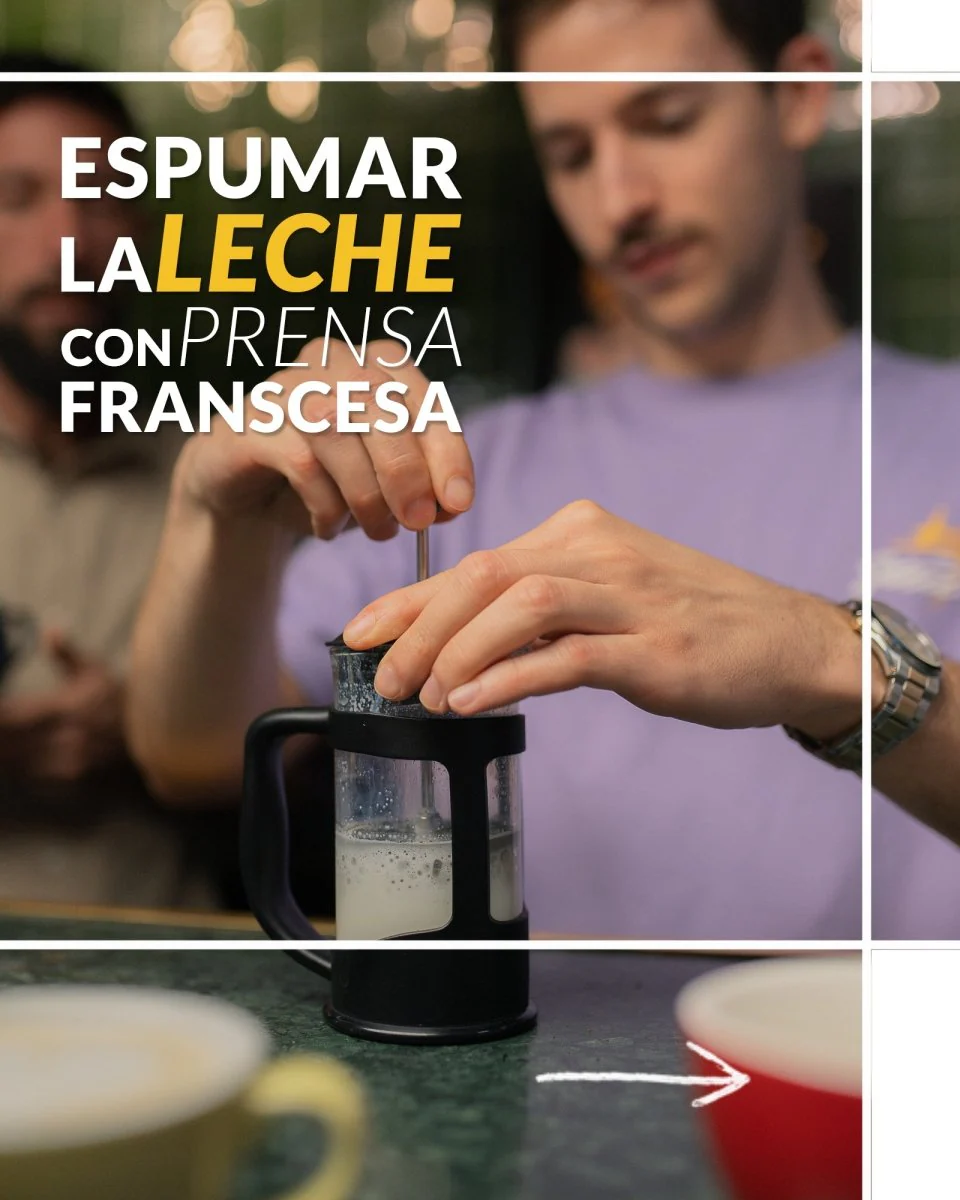 Taller básico de Latteart en casa. Consigue un capuccino perfecto con la prensa francesa y la moka - Image 6
